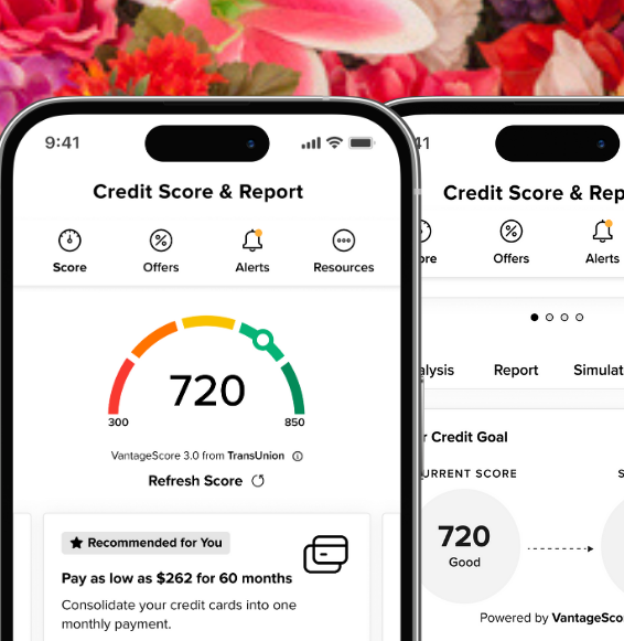 credit report on cell phone